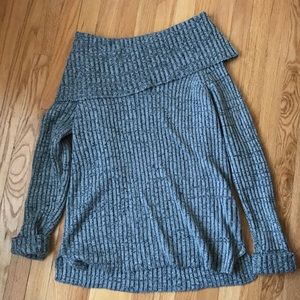 Off the shoulder sweater